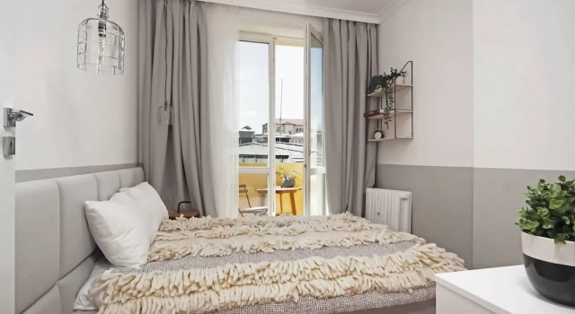 FM Luxury 1-BDR Apartment with Balcony - Cosy Home, Varaa Huoneisto Centrum Sofia, lähellä Lake Ariana