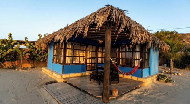 Бунгало c 1 комнатой рядом с пляжем Hoja de Palma Bungalows