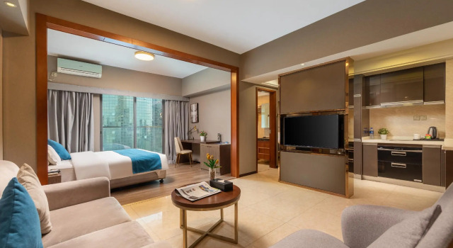 Люкс Deluxe Foshan Poltton International Serviced Apartment