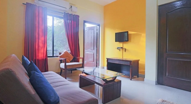 GuestHouser 2 BHK Apartment da23, Prenota Appartamento Vagator 