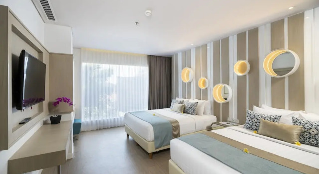 Апартаменты с 3 комнатами с видом на океан Grand Mirage Resort & Thalasso Bali - All Inclusive
