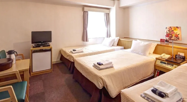 Трёхместный номер Standard Okinawa Sunplaza Hotel