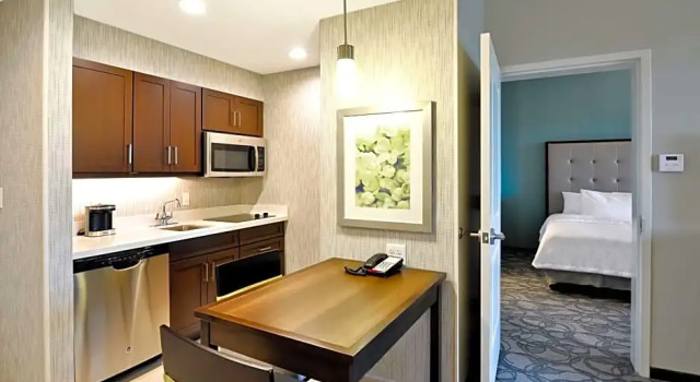 Люкс c 1 комнатой с видом на реку Homewood Suites By Hilton Schenectady