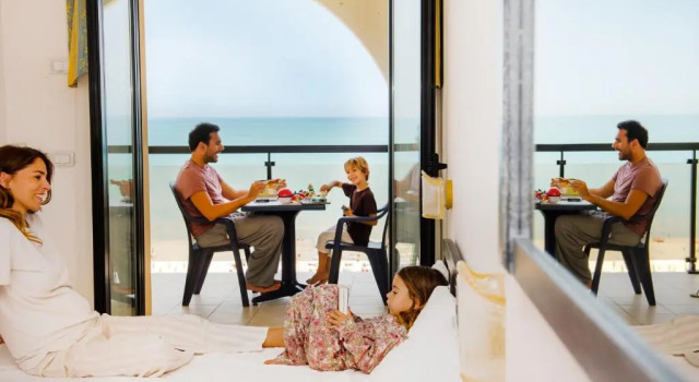 Семейный номер Standard с видом на море Hotel Parco Dei Principi
