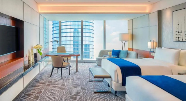 Двухместный номер Classic с видом на город InterContinental Guangzhou Exhibition Center by IHG