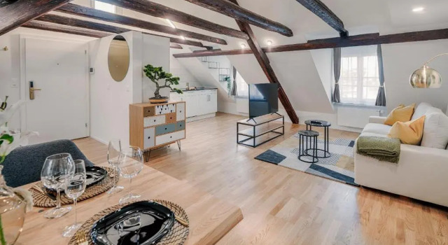 Люкс VISIMO Apartments St Georgen-Strasse St Gallen - Design City Nature