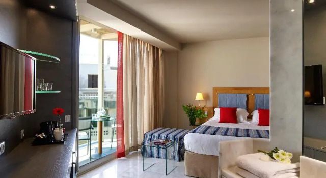 Одноместный номер Standard с балконом Kyma Suites Beach Hotel