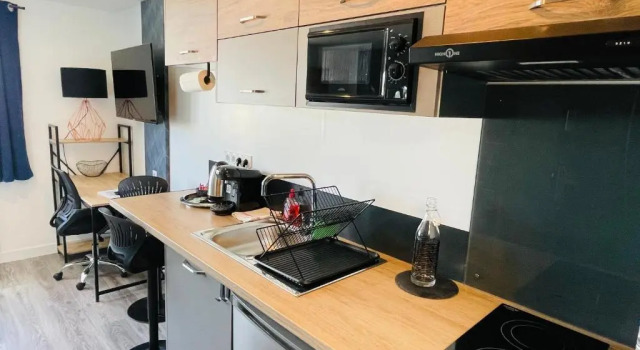 Студия Studio 5 Charmant Tout Equipe a la Gare de Lorient