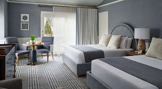 Четырёхместный номер Standard с видом на сад Wequassett Resort and Golf Club
