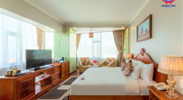 Двухместный номер Deluxe с видом на гавань Huong Viet Hotel Quy Nhon - Beachfront
