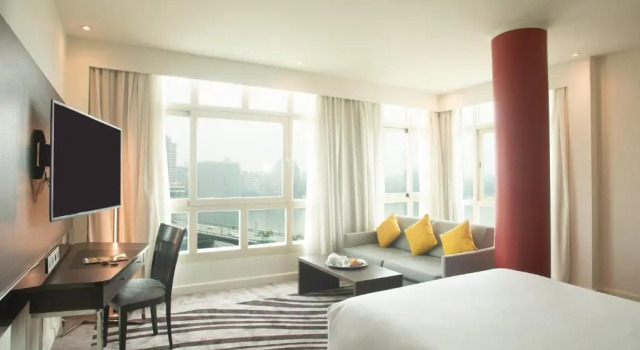 Двухместный полулюкс с видом на Нил Отель Novotel Cairo El Borg