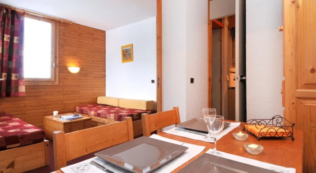 Belle Plagne Studio on the Slopes for 3/4 People of 22 mÂ² Am111, Забронировать Отель Бель-Плань Ла-Плань-Тарантез