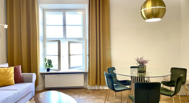 Апартаменты Deluxe с 2 комнатами с видом на город MINT Luxury Apartments at the Main Square