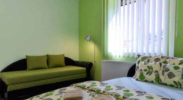 Апартаменты Цокольный этаж с 2 комнатами Harmónia Apartmanház