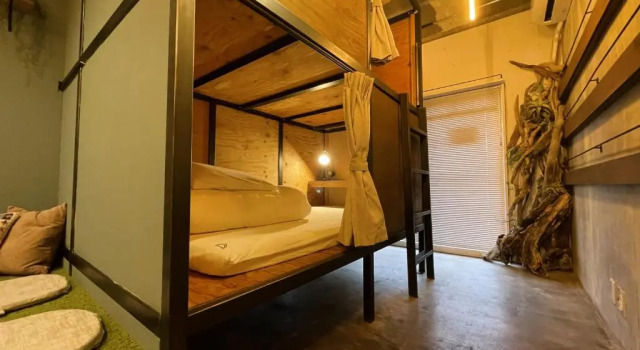 Кровать в общем номере 365BASE outdoor hostel