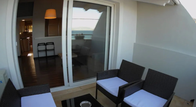 Апартаменты c 1 комнатой с балконом и с видом на море Onar Corfu Aparts & Studios