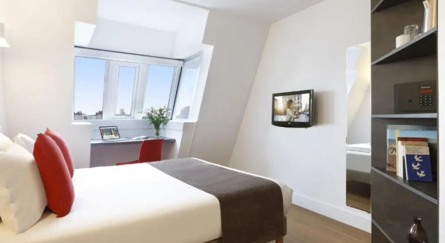 Двухместный номер Classic Citadines Montparnasse Paris