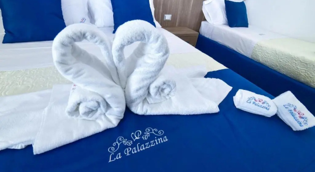 Четырёхместный номер Standard с видом на сад La Palazzina Bed & Breakfast