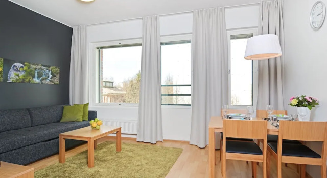 Студия Forenom Serviced Apartments Tampere Pyynikki
