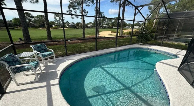 South Facing Pool Villa, Golf Course Views, Southern Dunes