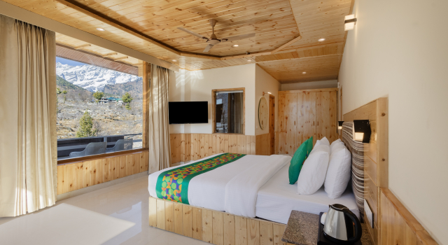Номер Premium Treebo Premium Silverstone Resort With Mountain Valley View