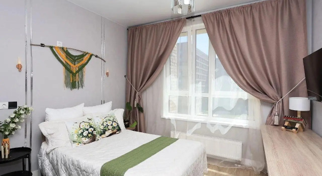 The sweetest studio in the residential complex Zarechye Park, Book Lejlighed Lejligheder i Moskva, Lejlighed