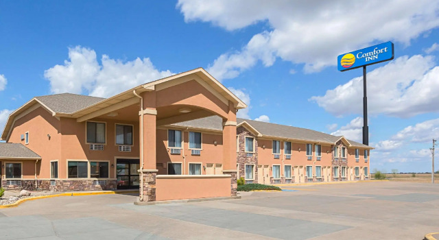 Кровать в общем номере Quality Inn York