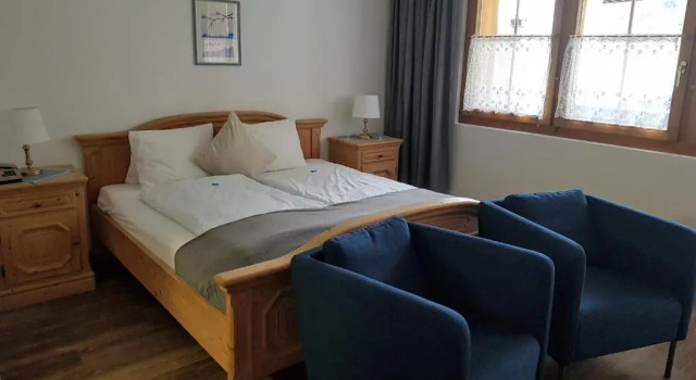 Двухместный номер Standard с балконом и с панорамным видом Hotel Beau-Séjour