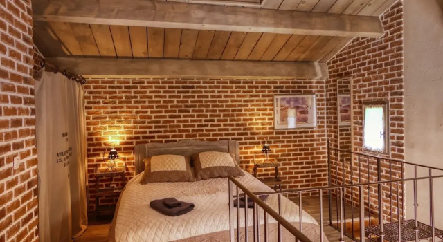 Номер Standard Дуплекс с видом на горы Mas en Baronnies Provencales