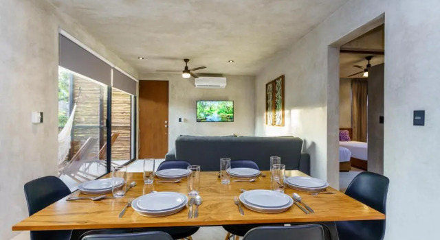 Апартаменты с 2 комнатами Eco-sustainable Luxury Between Beach Hotspots & Tulum Town by Stella Rentals