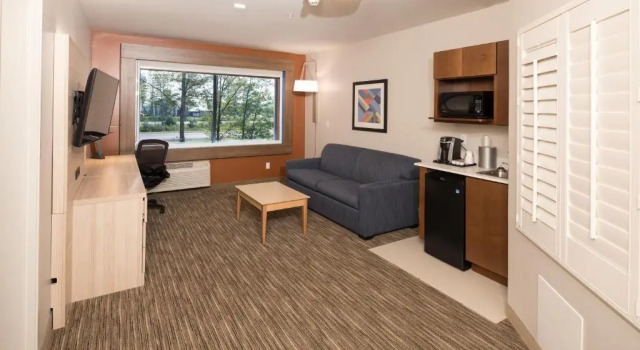 Двухместный люкс c 1 комнатой Holiday Inn Express Hotel & Suites Bay City by IHG