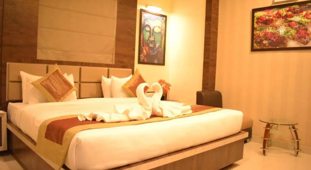 Двухместный номер Deluxe Hotel Uday Palace