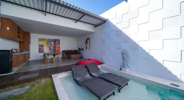 Вилла с 2 комнатами с видом на бассейн Villas Eldborg