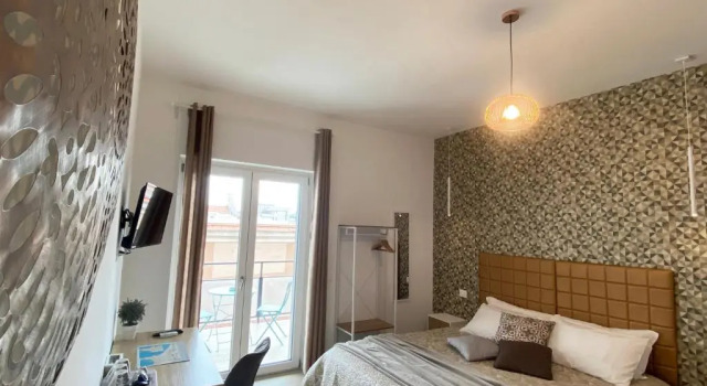 Трёхместный номер Standard с балконом Bari Rooms Carulli Suite