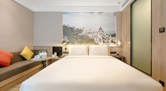 Одноместный номер Standard Atour Hotel Baoji Gaoxin South High-speed Railway Station Xingzheng Avenue
