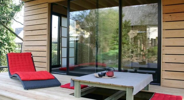 Deluxe Bungalow mit Gartenblick Lescalier