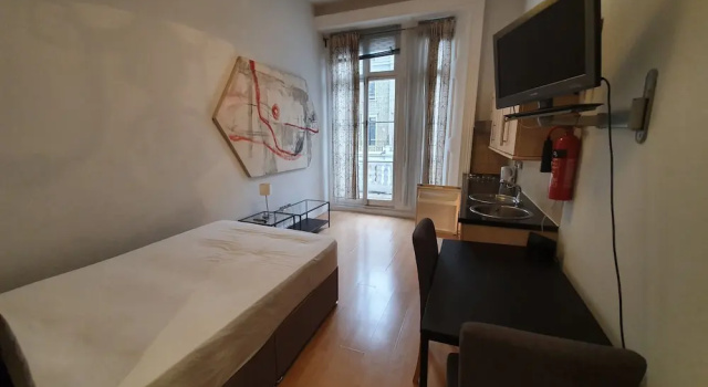 Студия Studio Apartment in South Kensington 17