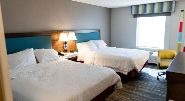 Четырёхместный номер Standard Hampton Inn & Suites Scottsbluff
