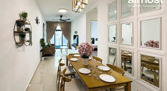 Апартаменты Deluxe с видом на город Legasi Kampung Baru Guesthouse