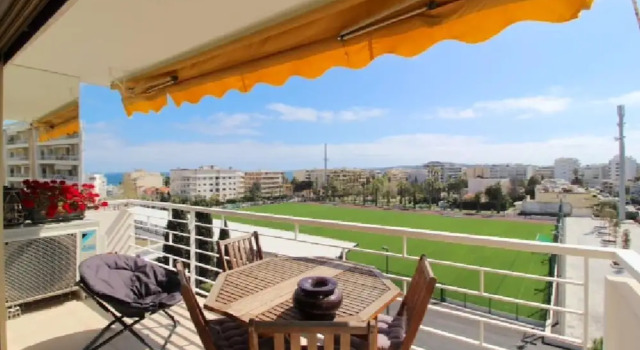 Apartment with 2 Bedrooms in Cannes, with Wonderful Sea View, Furnished Balcony And Wifi - 200 M From the Beach