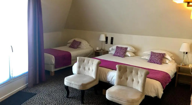 Семейный номер Standard с балконом hotel Louvre Sainte Anne