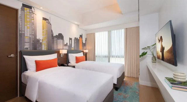 Люкс Premier с 2 комнатами Citadines Benavidez Makati
