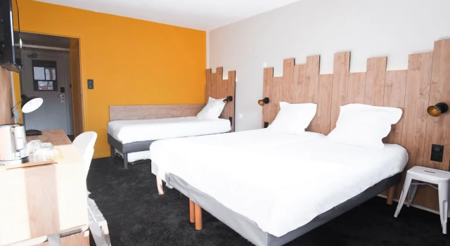Трёхместный номер Premium с балконом Hôtel Les 2 Alpes L'Orée Des Pistes