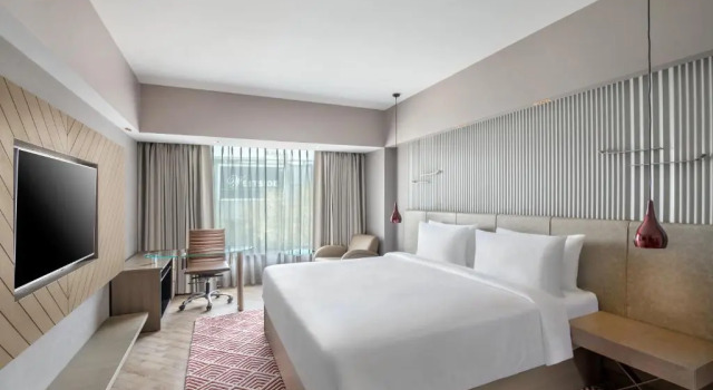 Кровать в общем номере Radisson Hotel Sector 29 Gurugram