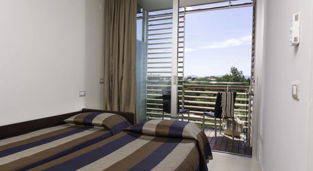 Апартаменты с 2 комнатами с видом на город Residence Delfina