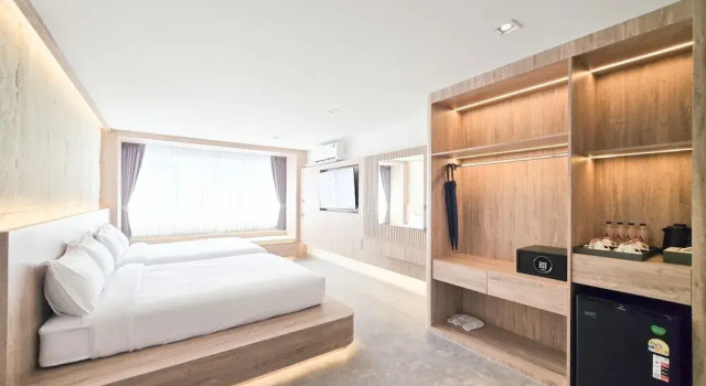 Четырёхместный номер Deluxe Ascella Bangkok Hotel