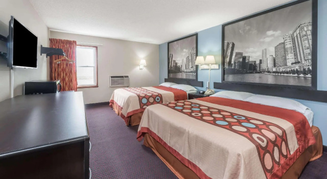 Четырёхместный номер Standard Motel 6 Litchfield, IL