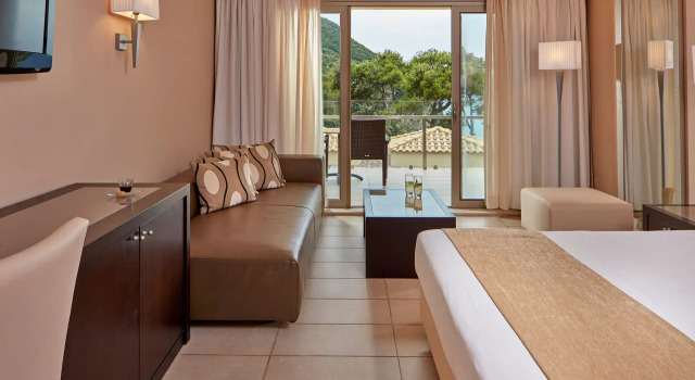 Двухместный номер с видом на море Atlantica Grand Mediterraneo Resort