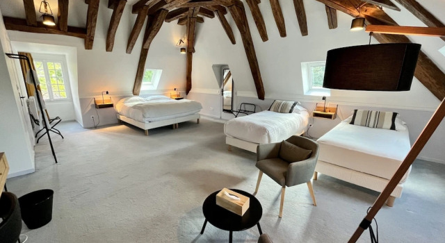 Четырёхместный номер Standard Le Clos du Roc, Maison dhôtes
