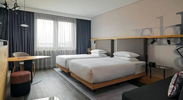 Номер Executive Frankfurt Airport Marriott Hotel